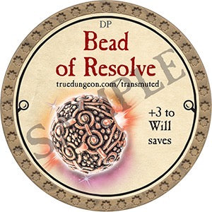 Bead of Resolve - 2023 (Gold) - C131