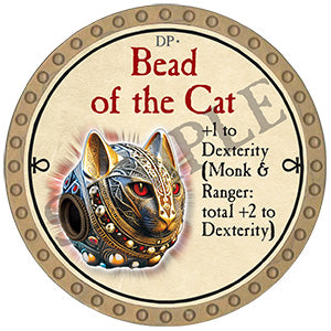 Bead of the Cat - 2024 (Gold) - C131