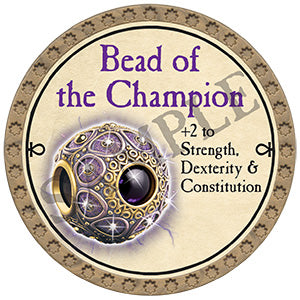 Bead of the Champion - 2024 (Gold) - C131