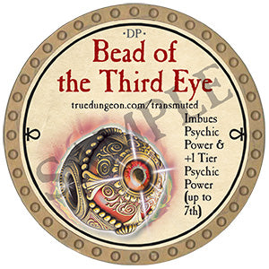 Bead of the Third Eye - 2024 (Gold) - C17