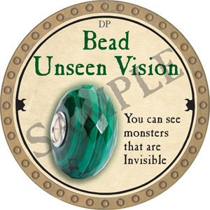 Bead Unseen Vision - 2018 (Gold) - C131