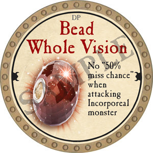 Bead Whole Vision - 2018 (Gold) - C131