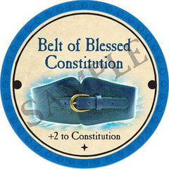 Belt of Blessed Constitution - 2017 (Light Blue) - C132