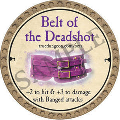 Belt of the Deadshot - 2022 (Gold) - C12