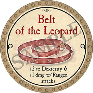 Belt of the Leopard - 2023 (Gold) - C134