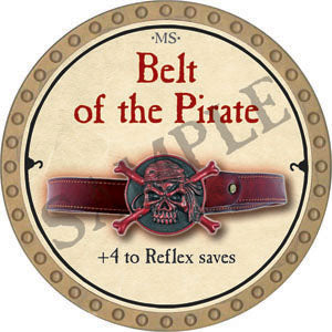 Belt of the Pirate - 2022 (Gold) - C17