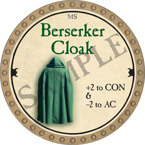 Berserker Cloak - 2018 (Gold) - C17