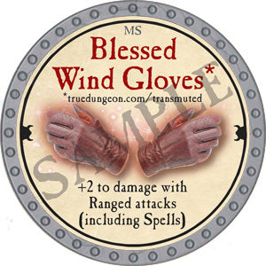 Blessed Wind Gloves - 2018 (Platinum) - C37