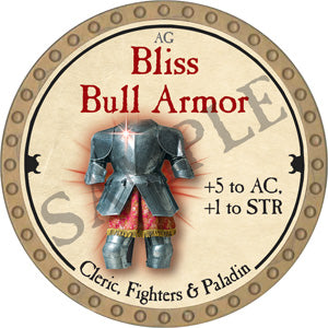 Bliss Bull Armor - 2018 (Gold) - C131