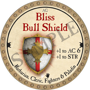 Bliss Bull Shield - 2018 (Gold) - C131