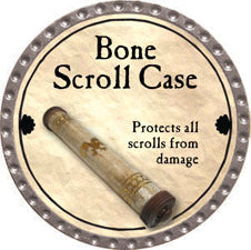 Bone Scroll Case - 2011 (Platinum) - C37