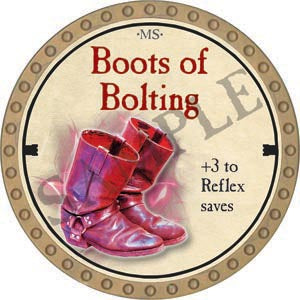 Boots of Bolting - 2020 (Gold) - C131