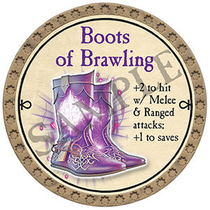 Boots of Brawling - 2024 (Gold) - C12