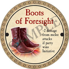 Boots of Foresight - 2017 (Gold) - C17