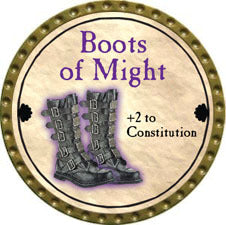 Boots of Might - 2011 (Gold) - C136