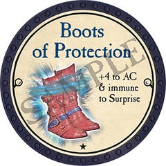 Boots of Protection - 2023 (Blue) - C134