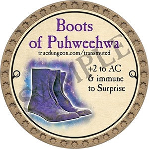 Boots of Puhweehwa - 2023 (Gold) - C134