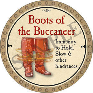 Boots of the Buccaneer - 2022 (Gold) - C17