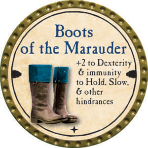 Boots of the Marauder - 2014 (Gold) - C131