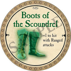 Boots of the Scoundrel - 2022 (Gold) - C17