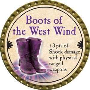 Boots of the West Wind - 2015 (Gold) - C131