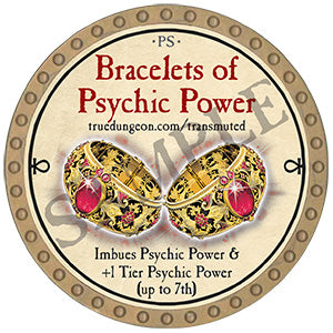 Bracelets of Psychic Power - 2024 (Gold) - C131