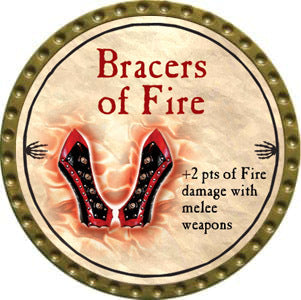 Bracers of Fire - 2012 (Gold) - C131