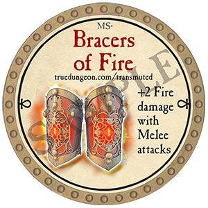 Bracers of Fire - 2024 (Gold) - C131