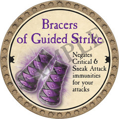 Bracers of Guided Strike - 2018 (Gold) - C131