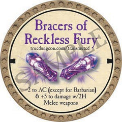 Bracers of Reckless Fury - 2020 (Gold) - C136