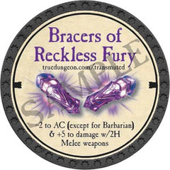 Bracers of Reckless Fury - 2020 (Onyx) - C37