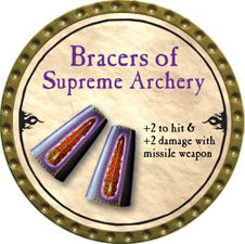 Bracers of Supreme Archery - 2010 (Gold) - C136