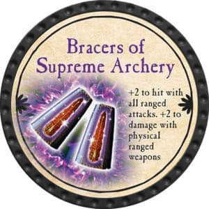 Bracers of Supreme Archery - 2015 (Onyx) - C132