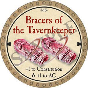 Bracers of the Tavernkeeper - 2020 (Gold) - C131