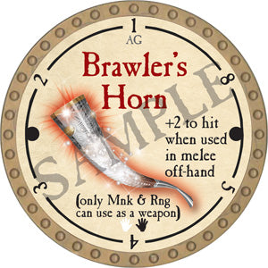 Brawler’s Horn - 2017 (Gold) - C17