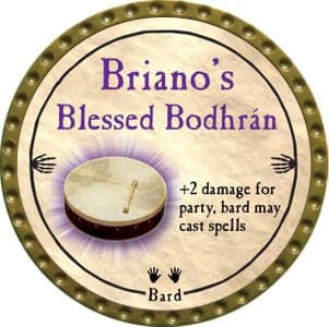 Briano’s Blessed Bodhrán - 2012 (Gold) - C132