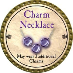 Charm Necklace - 2012 (Gold) - C136