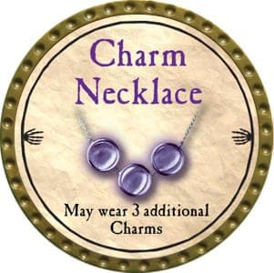 Charm Necklace - 2012 (Gold) - C134