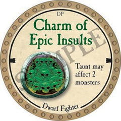 Charm of Epic Insults - 2020 (Gold) - C131