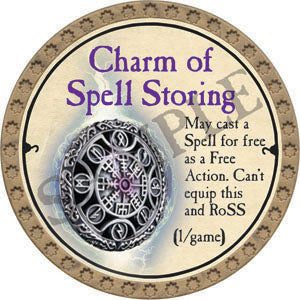 Charm of Spell Storing - 2022 (Gold) - C12