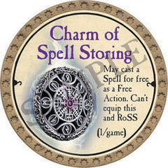 Charm of Spell Storing - 2022 (Gold) - C136