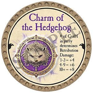 Charm of the Hedgehog - 2025 (Gold)