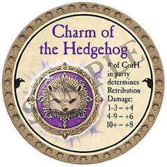 Charm of the Hedgehog - 2025 (Gold)