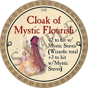 Cloak of Mystic Flourish - 2023 (Gold) - C134