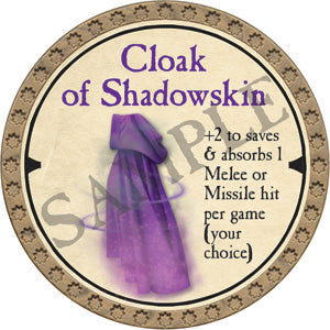 Cloak of Shadowskin - 2019 (Gold) - C136