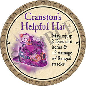 Cranston's Helpful Hat - 2021 (Gold) - C136