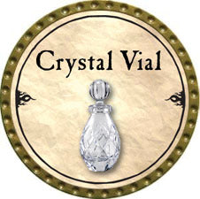 Crystal Vial - 2010 (Gold) - C134