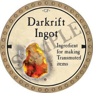 Darkrift Ingot - 2020 (Gold) - C17