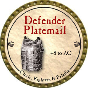 Defender Platemail - 2012 (Gold) - C17