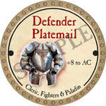 Defender Platemail - 2017 (Gold) - C131